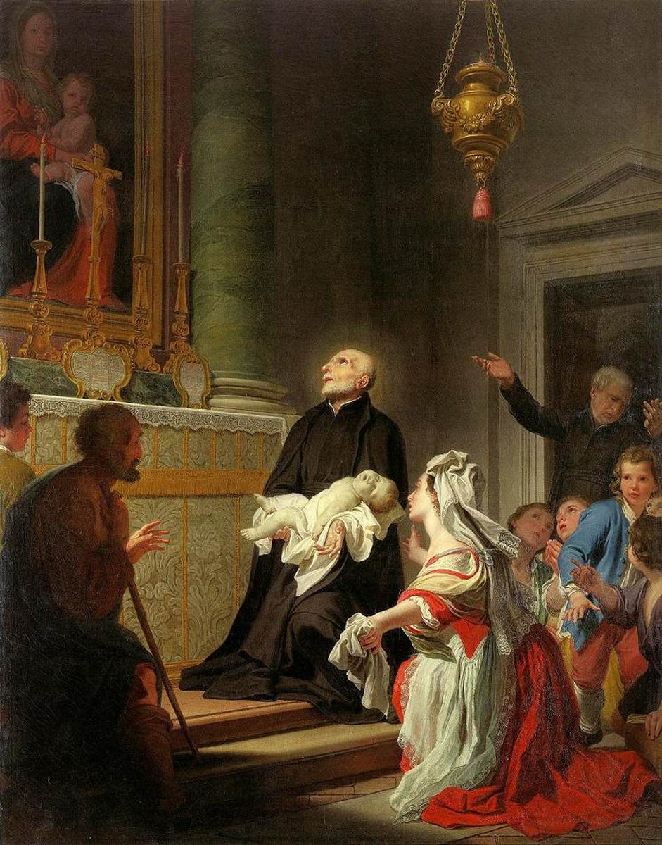 St Joseph Calasanz Resuscitating a Child