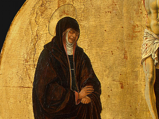 Griffoni Polyptych: The Crucifixion (detail)