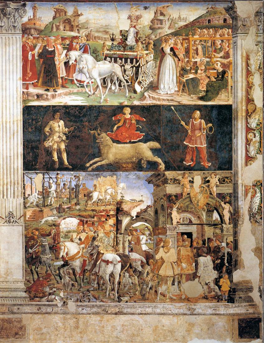 Allegory of March: Triumph of Minerva