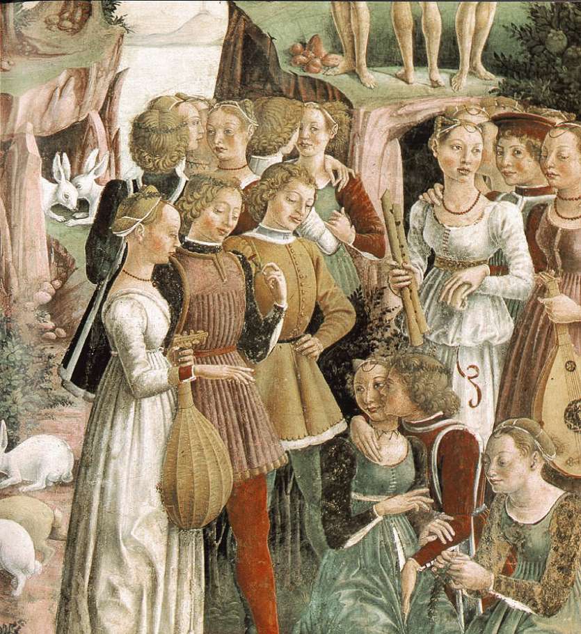 Allegory of April: Triumph of Venus (detail)