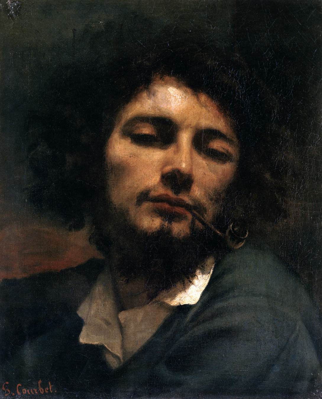 Self-Portrait (Man with Pipe)