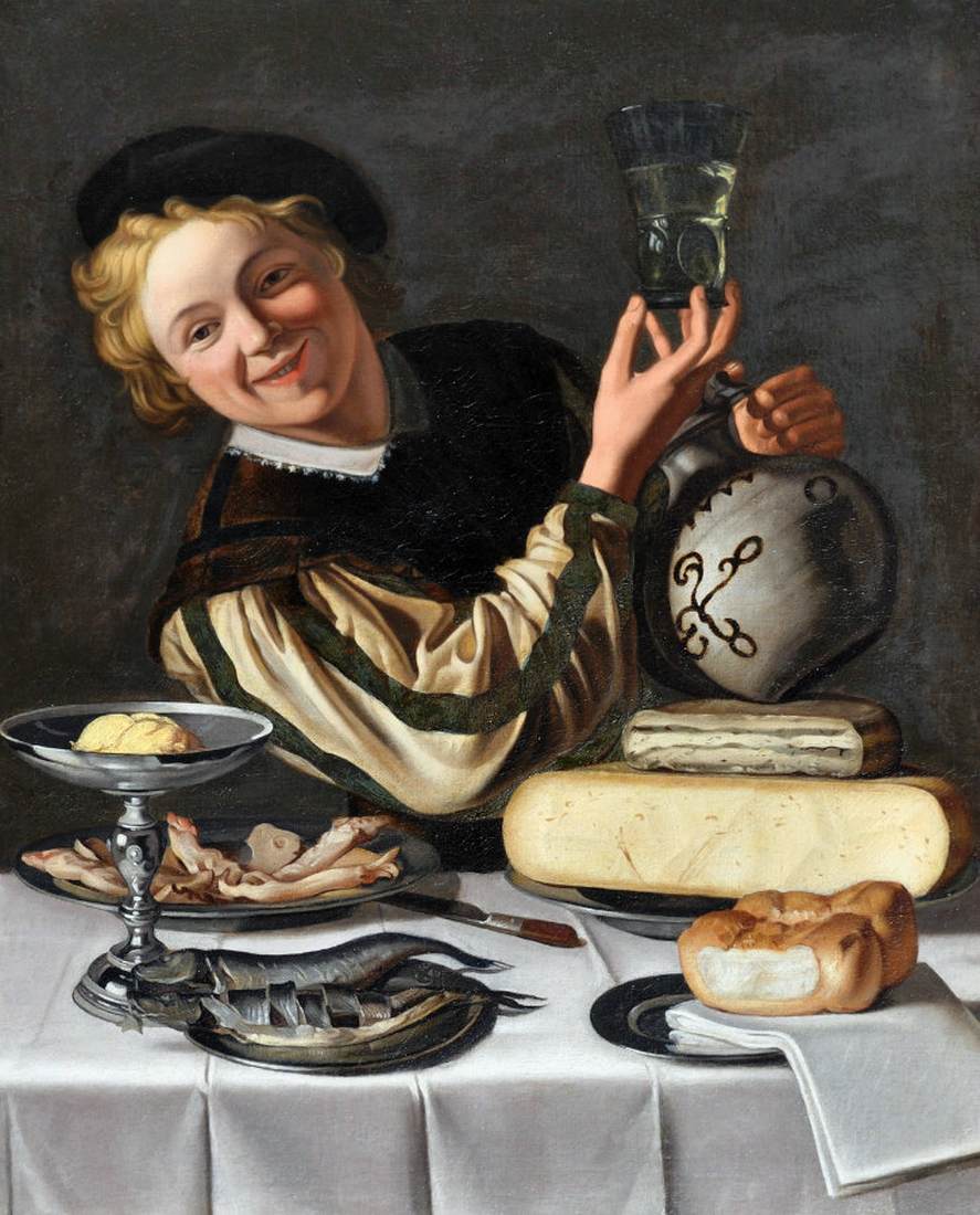 Kitchen Still-Life with a Boy