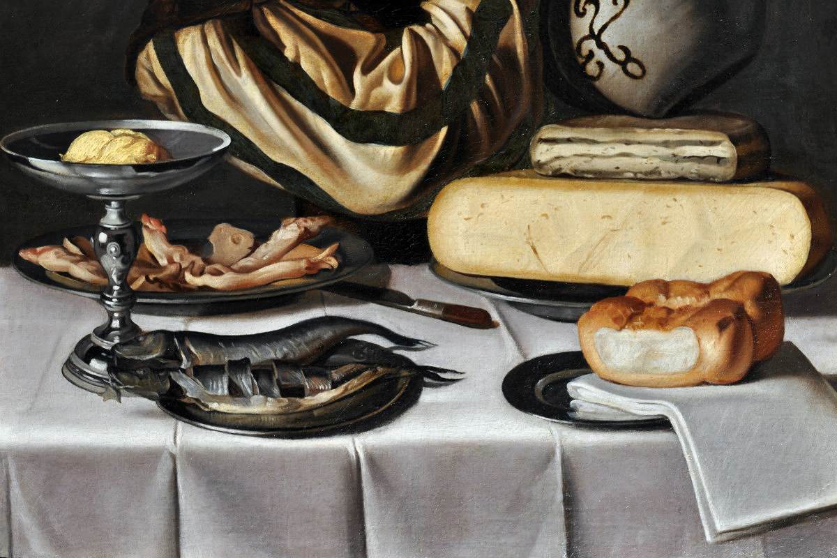 Kitchen Still-Life with a Boy (detail)