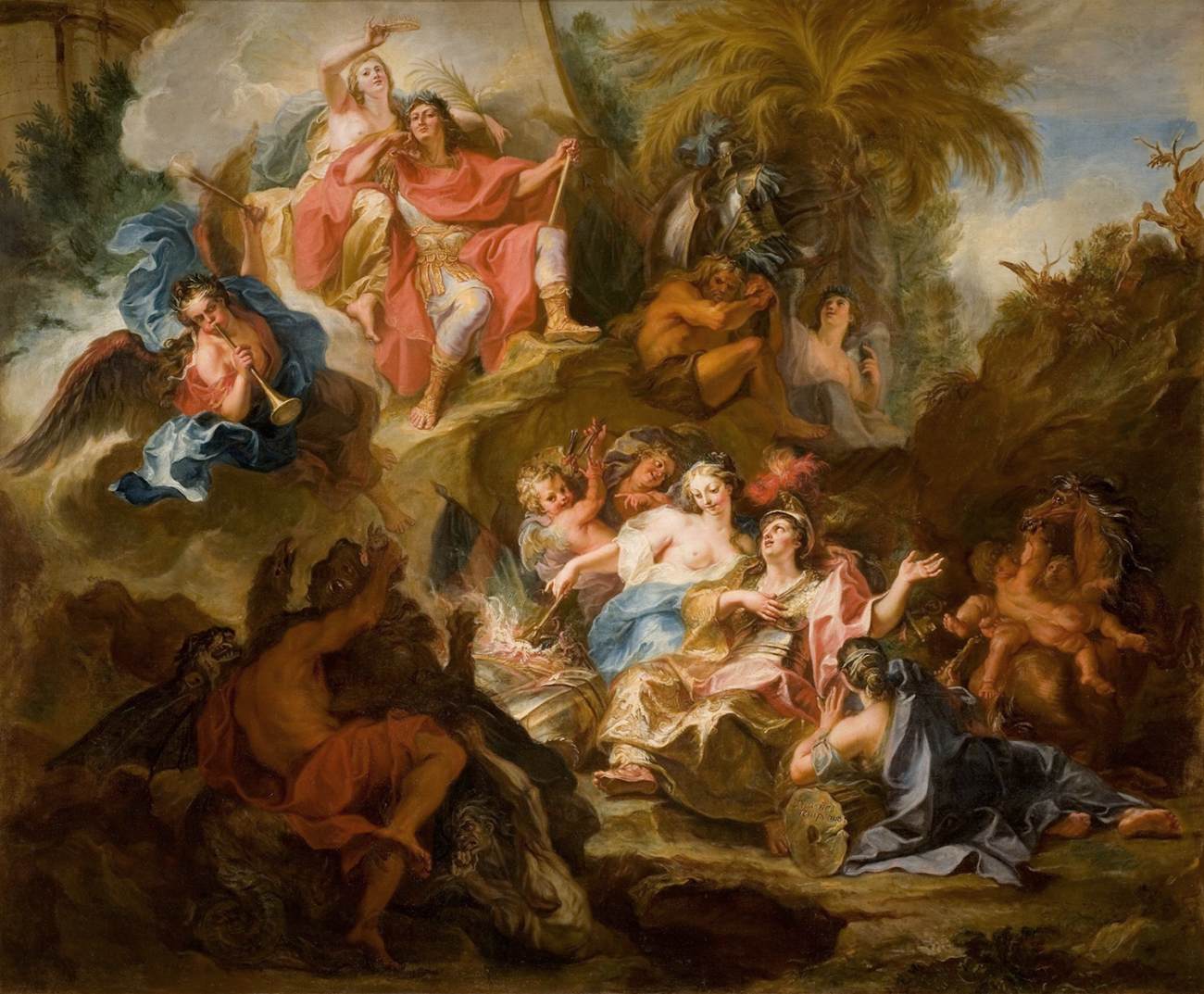 Louis XIV Resting after the Peace of Nijmegen