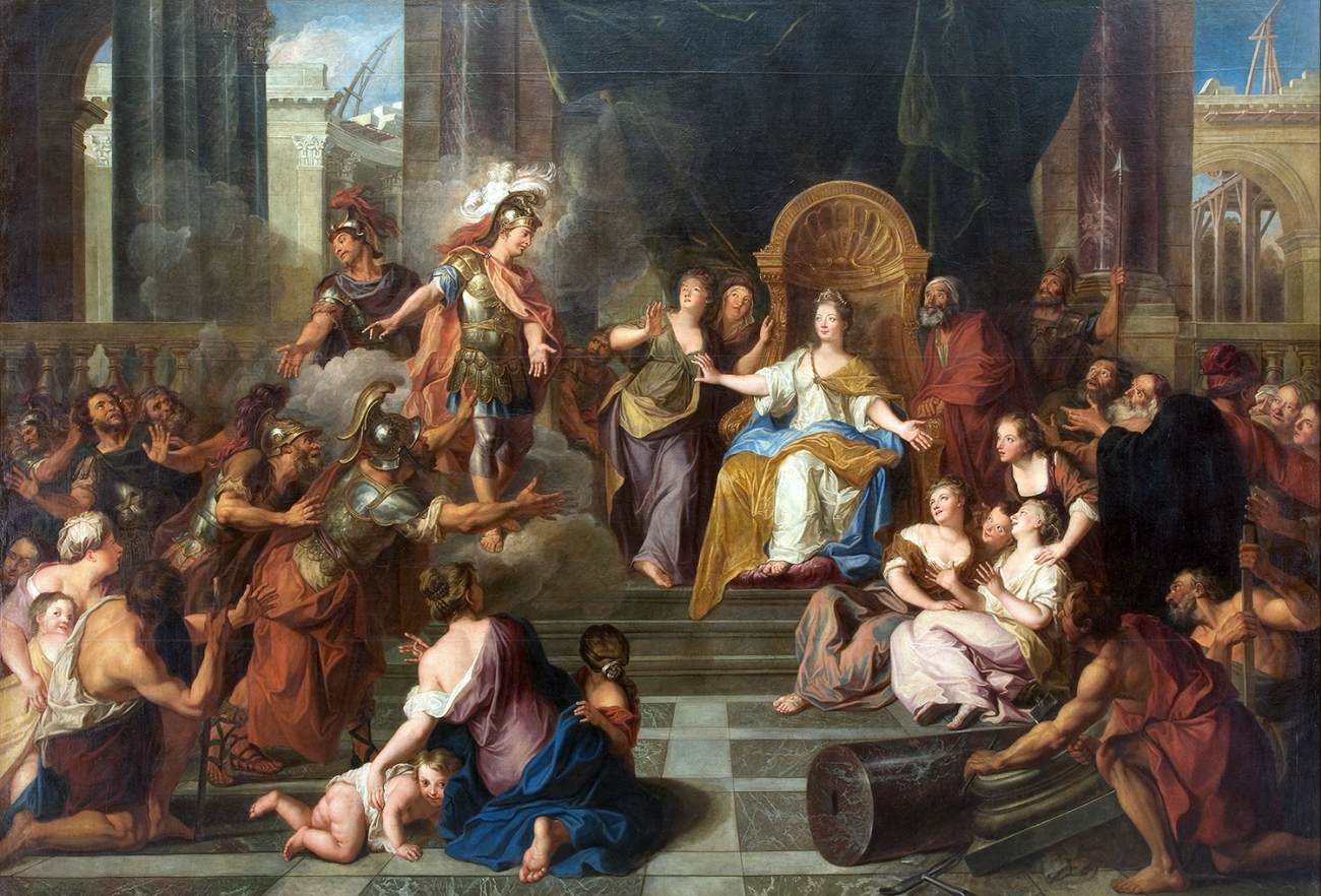 The Aeneid: Aeneas and Achates Appearing to Dido