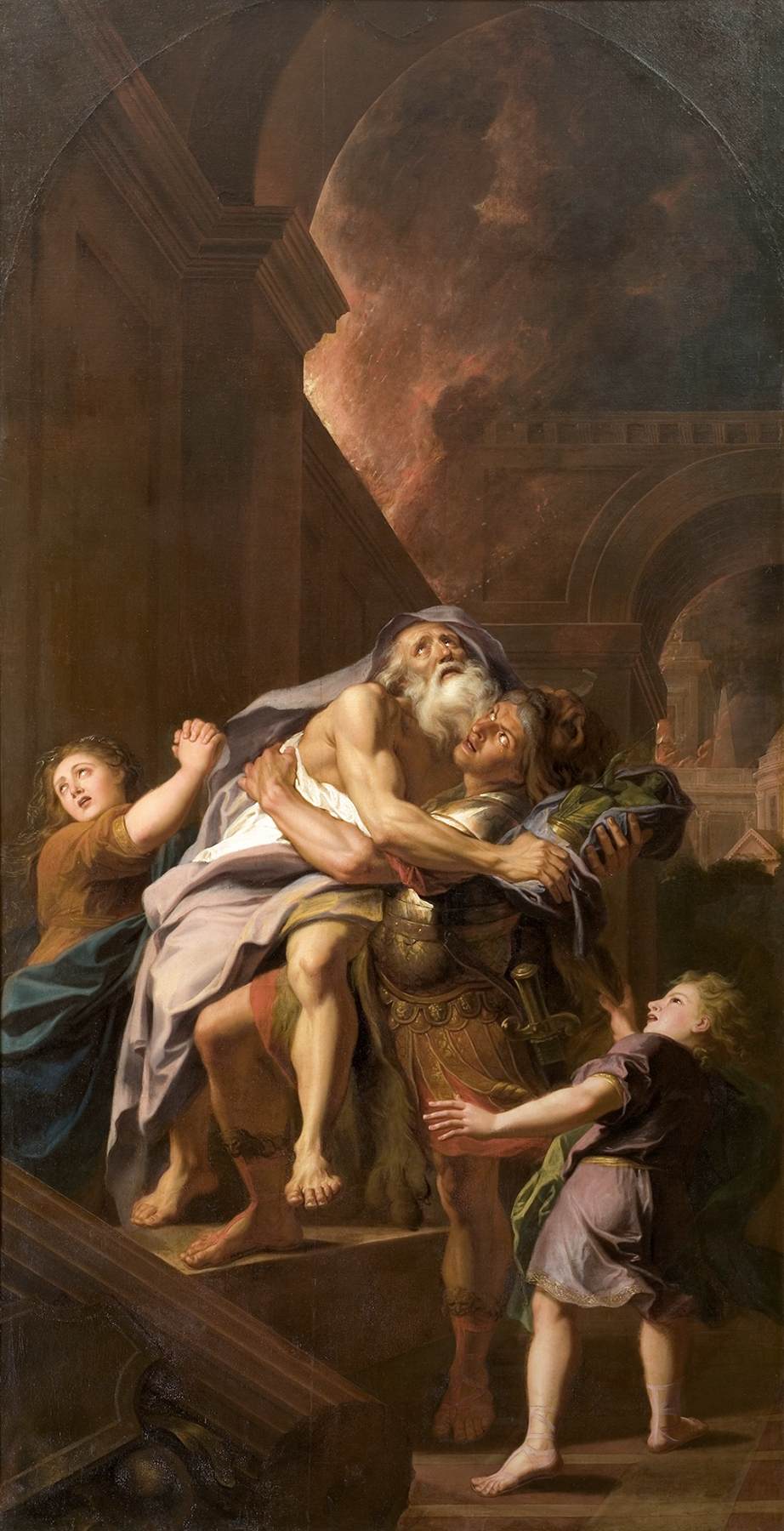 The Aeneid: Aeneas Carrying his Father Anchises