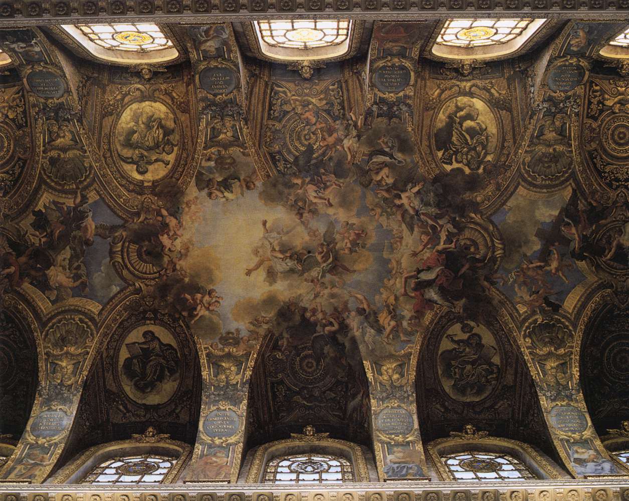 Vault decoration: God the Father in Glory