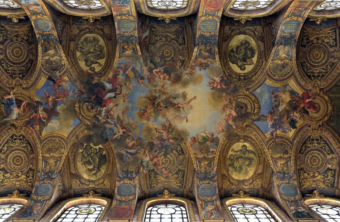 Vault decoration: God the Father in Glory