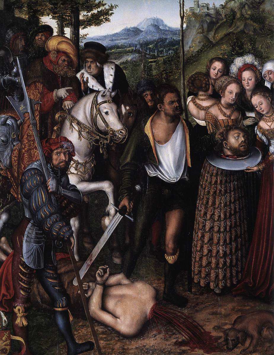 Beheading of John the Baptist (detail)