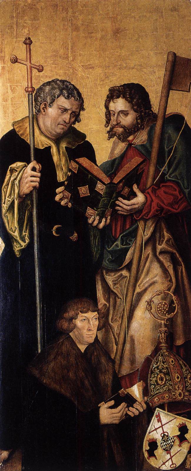 Altar wing (left, inner side)