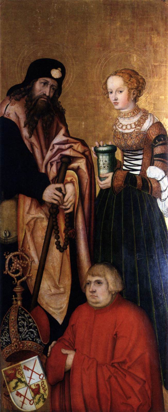 Altar wing (right, inner side)