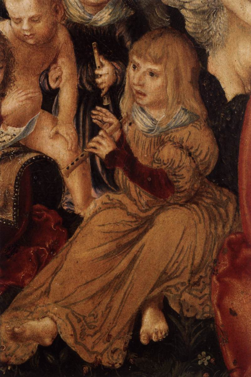 The Rest on the Flight into Egypt (detail)