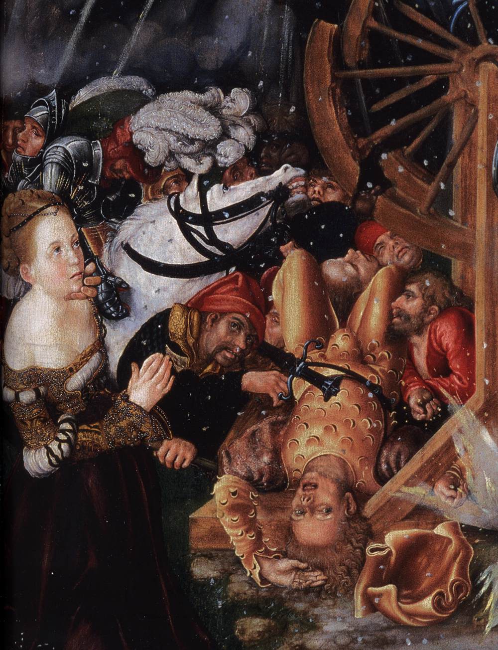 The Martyrdom of St Catherine (detail)