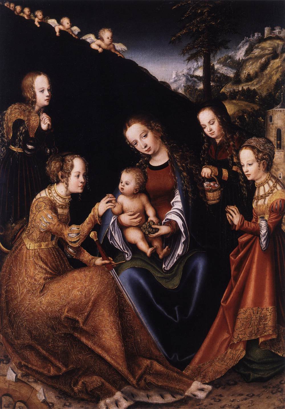 The Mystic Marriage of St Catherine