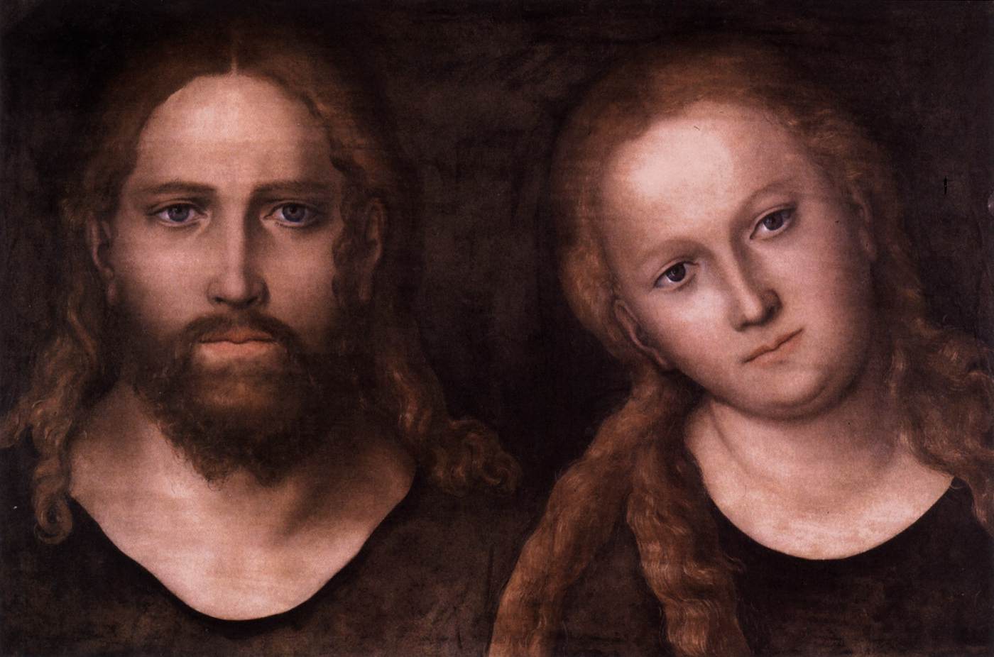 Christ and the Virgin Mary (or Mary Magdalen)