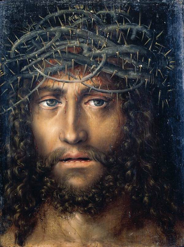 Christ's Head with Crown of Thorns