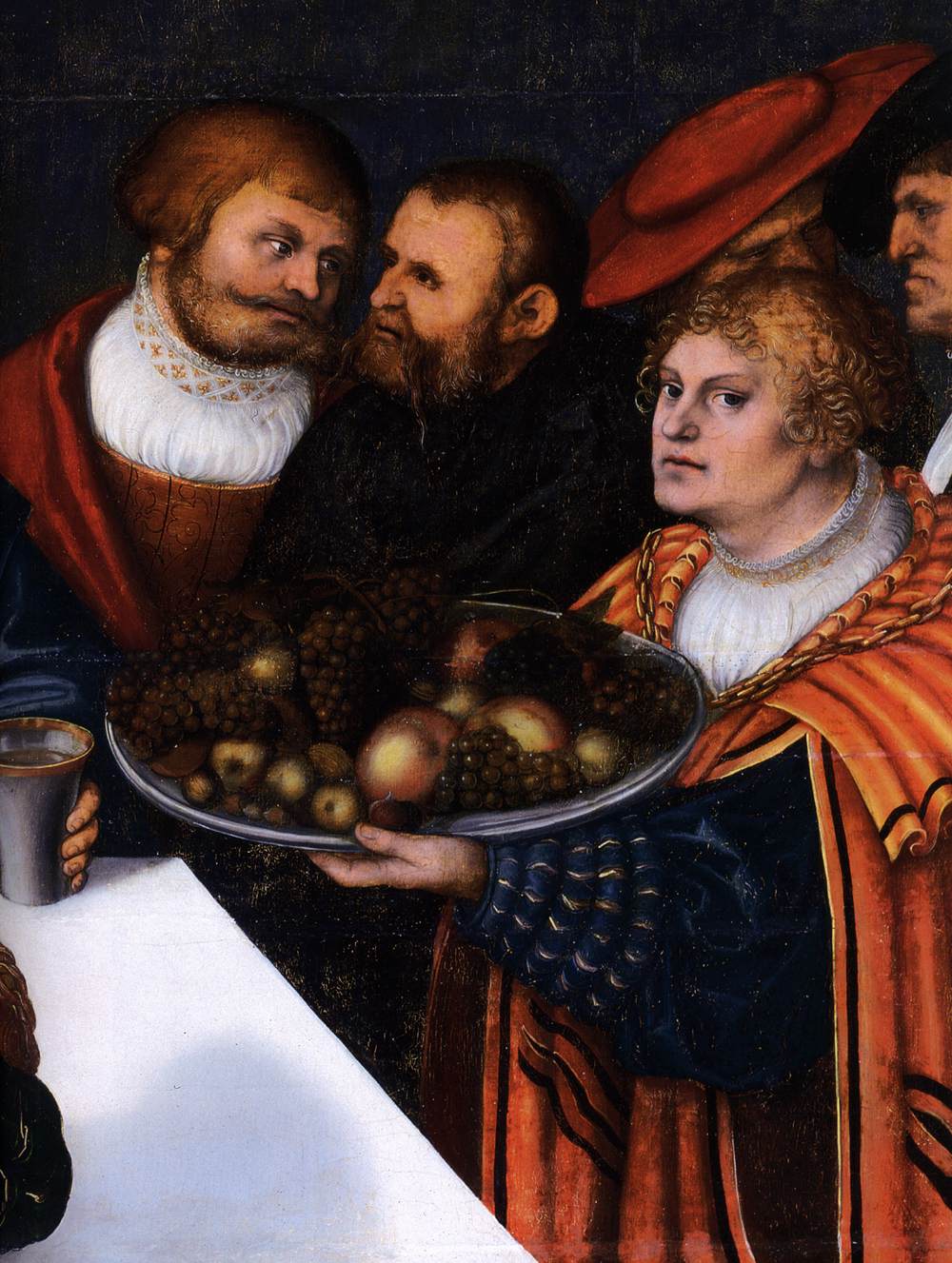 The Feast of Herod (detail)