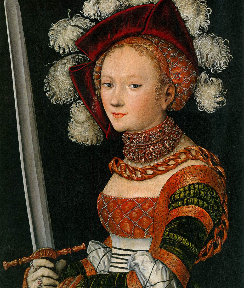 Judith with the Head of Holofernes (detail)