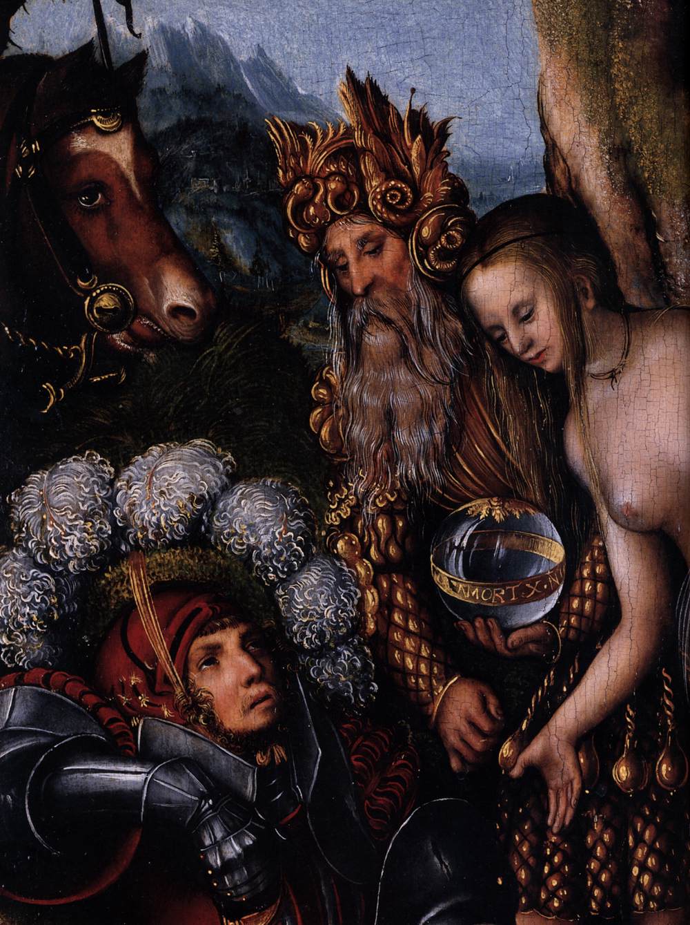The Judgment of Paris (detail)
