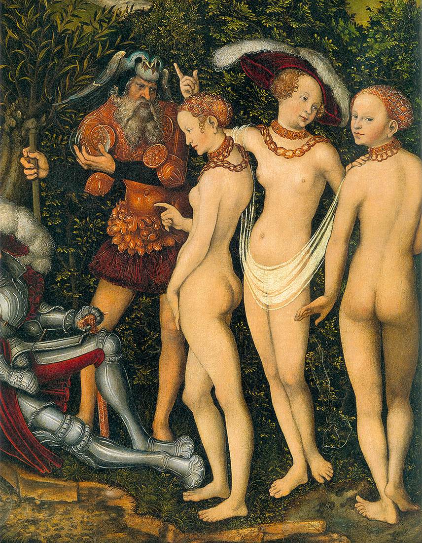 The Judgment of Paris (detail)