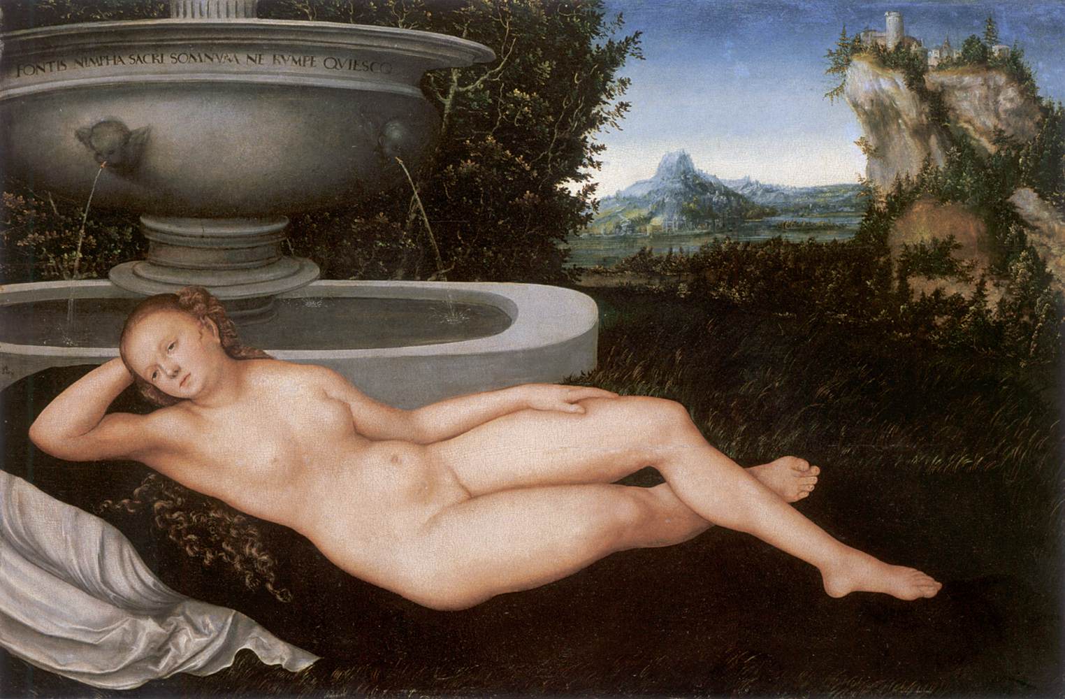 Reclining Water Nymph