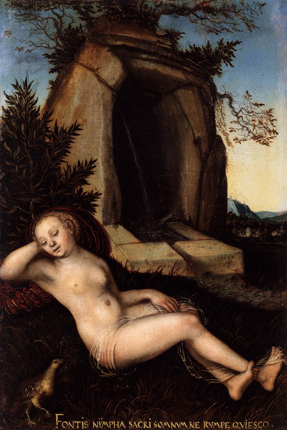 Reclining Water Nymph