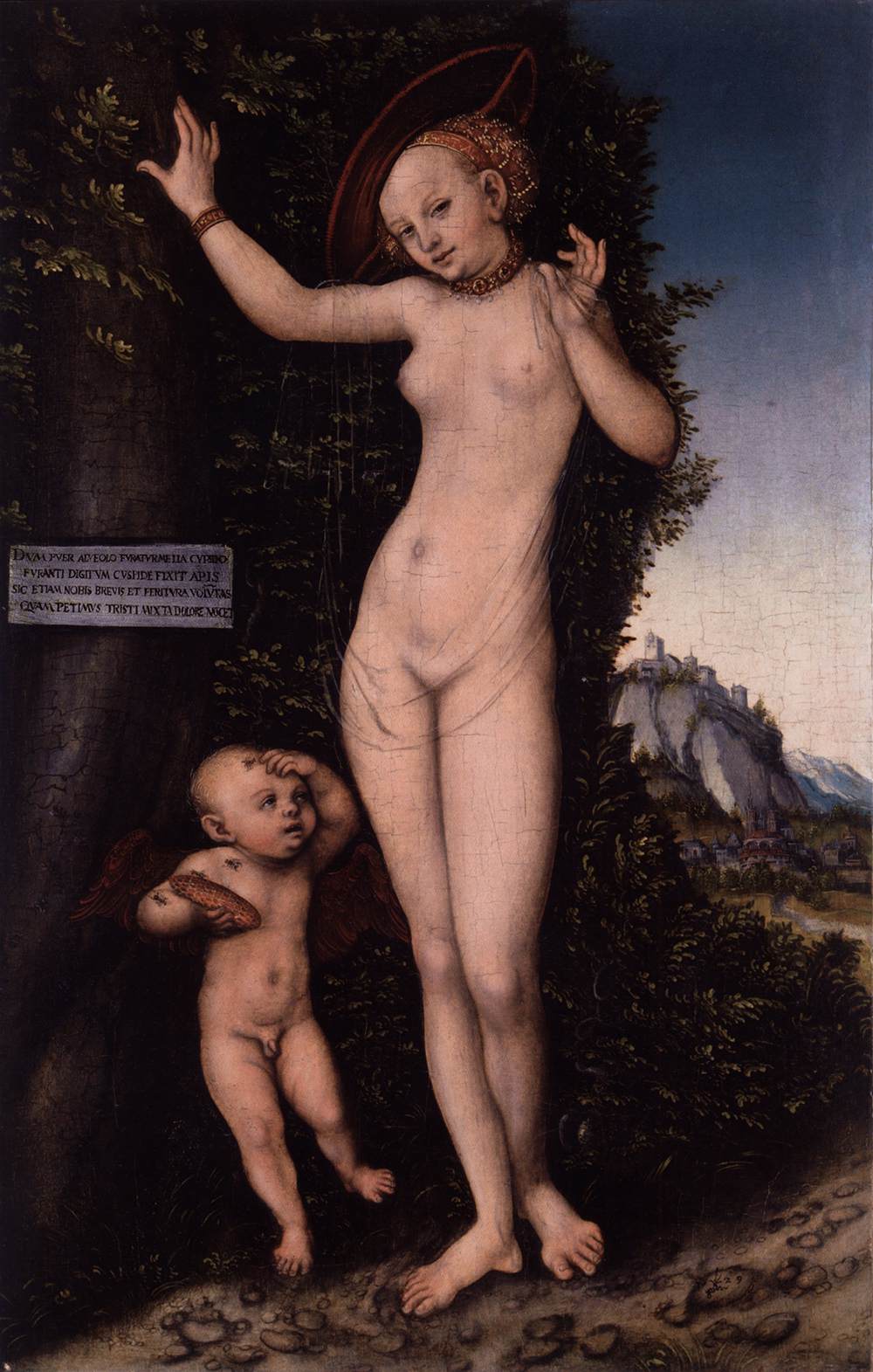 Venus with Cupid Stealing Honey