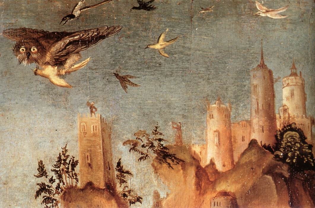 Portrait of Dr. Johannes Cuspinian (detail)