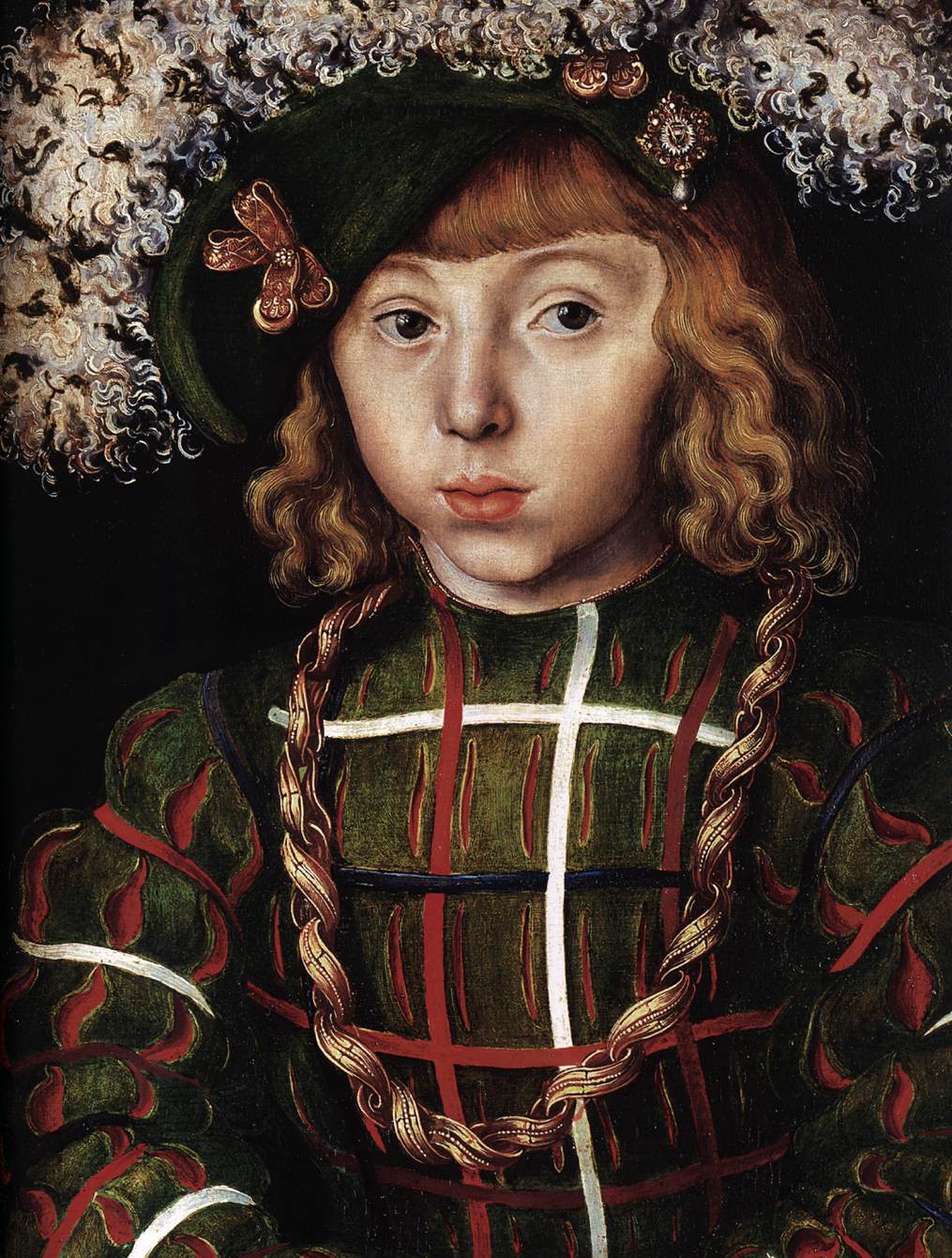 Portrait Diptych (detail)