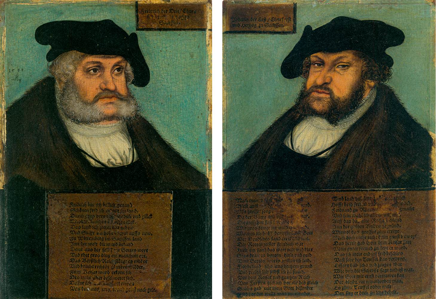 Friedrich III, the Wise, and Johann I, the Constant, Electors of Saxony