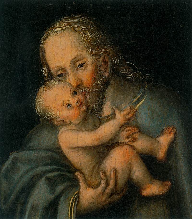 Christ Blessing the Children (detail)
