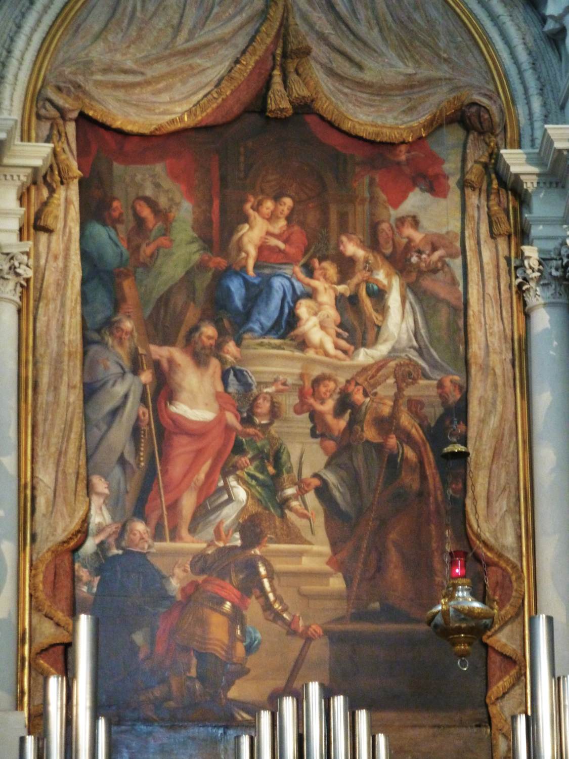 Virgin Enthroned with Saints