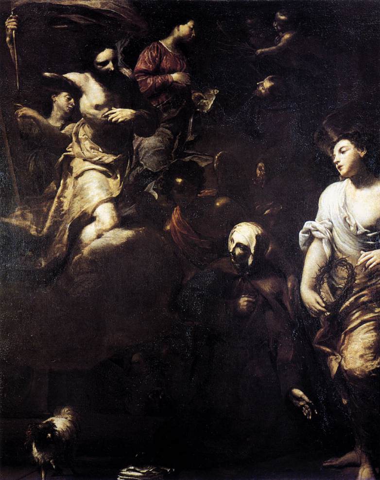 Ecstasy of St Margaret of Cortona