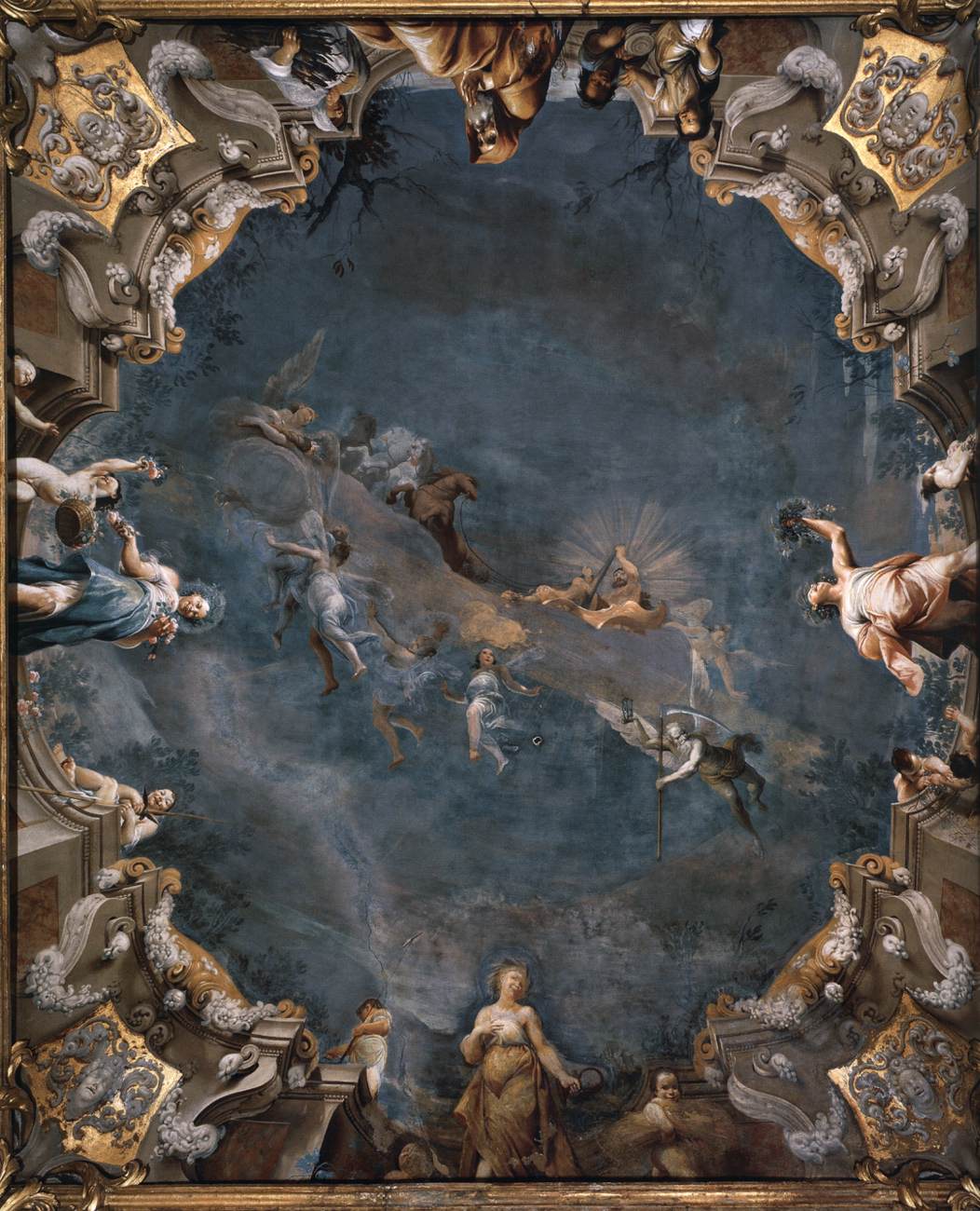 Apotheosis of Hercules and the Four Seasons