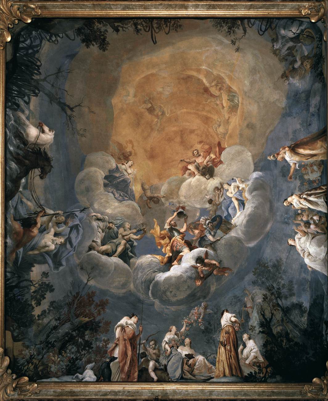 Assembly of the Gods and the Parcae