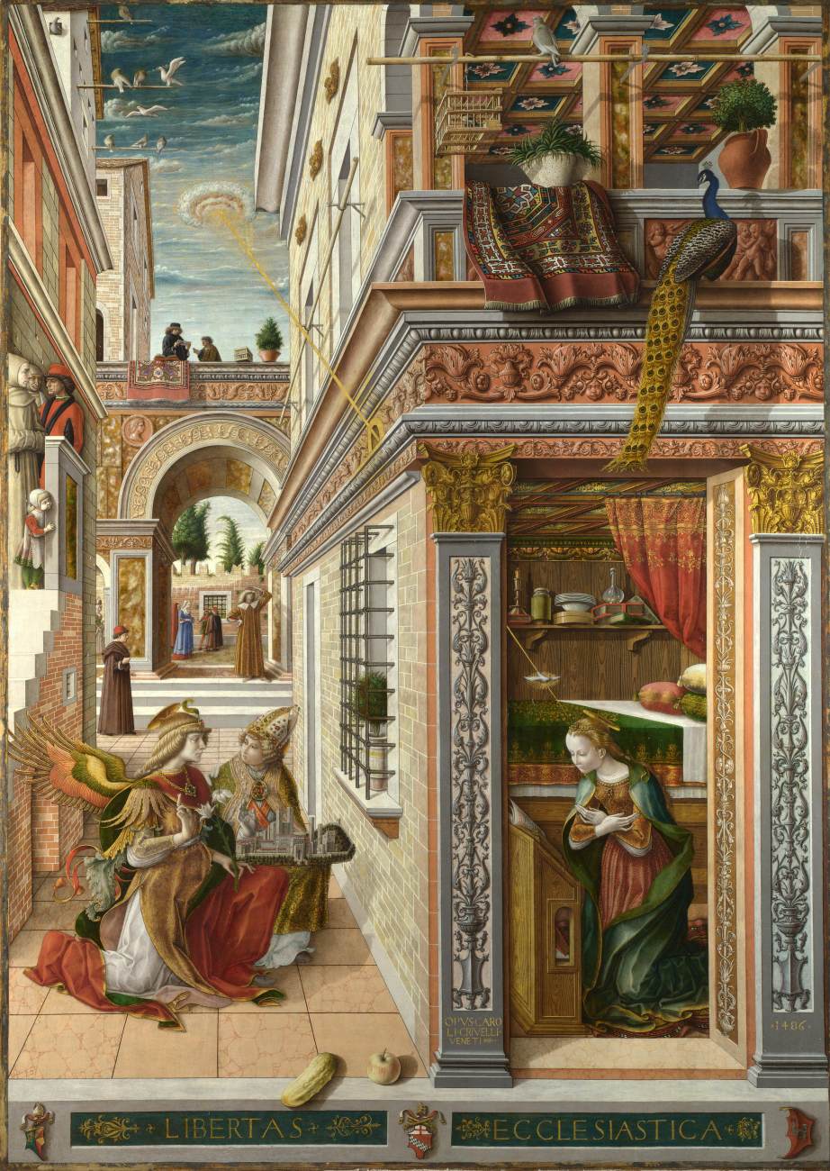 Annunciation with St Emidius