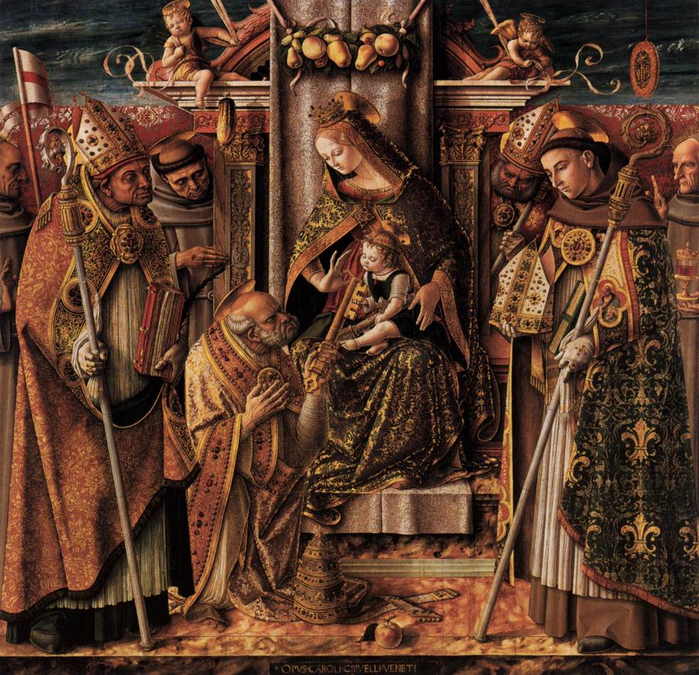 Virgin and Child Enthroned with Saints