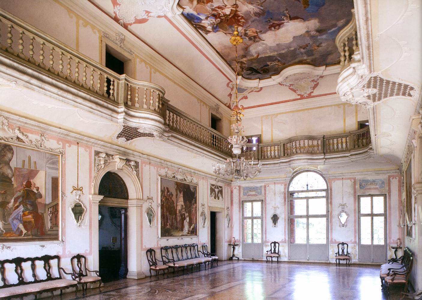 View of the ballroom