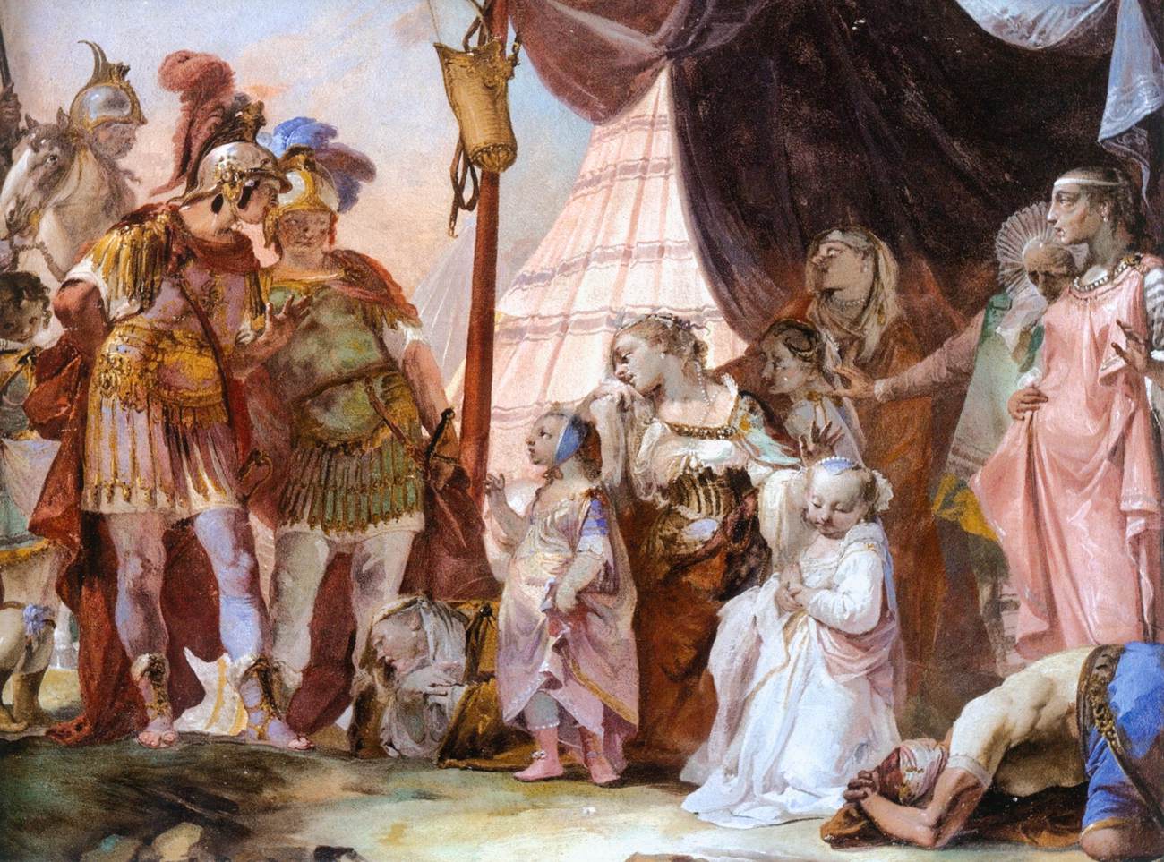 The Family of Darius before Alexander