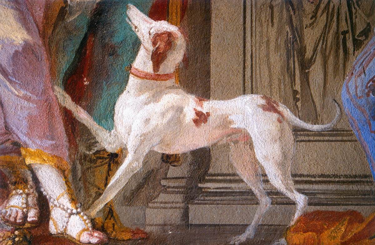 Apelles Making a Portrait of the Courtesan Campaspe (detail)