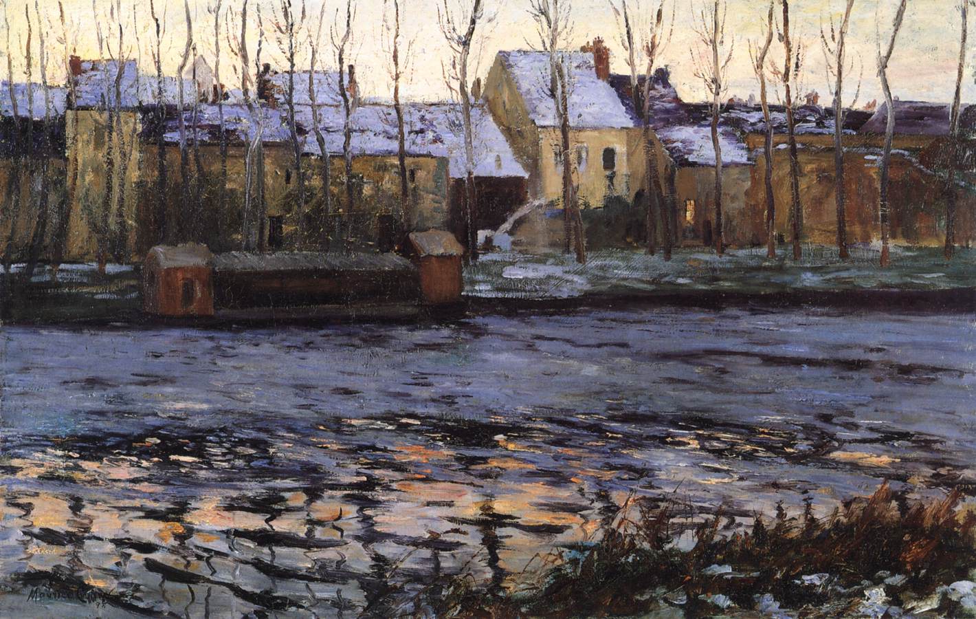 Winter at Moret