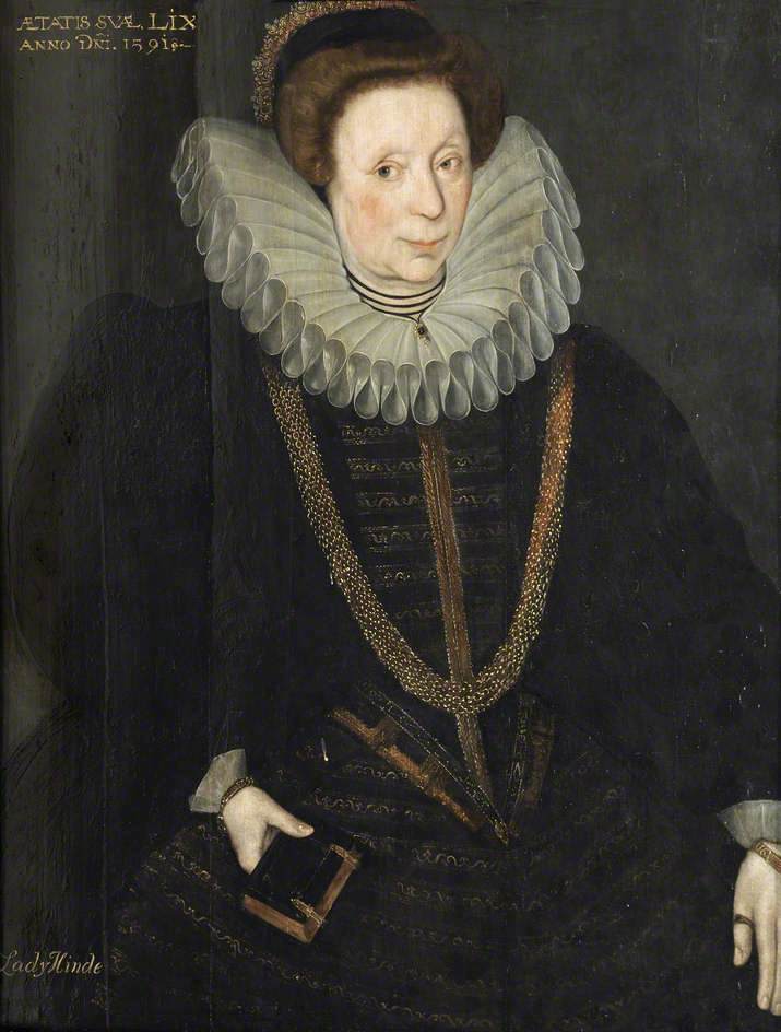 Portrait of Lady Jane Hynde, née Verne