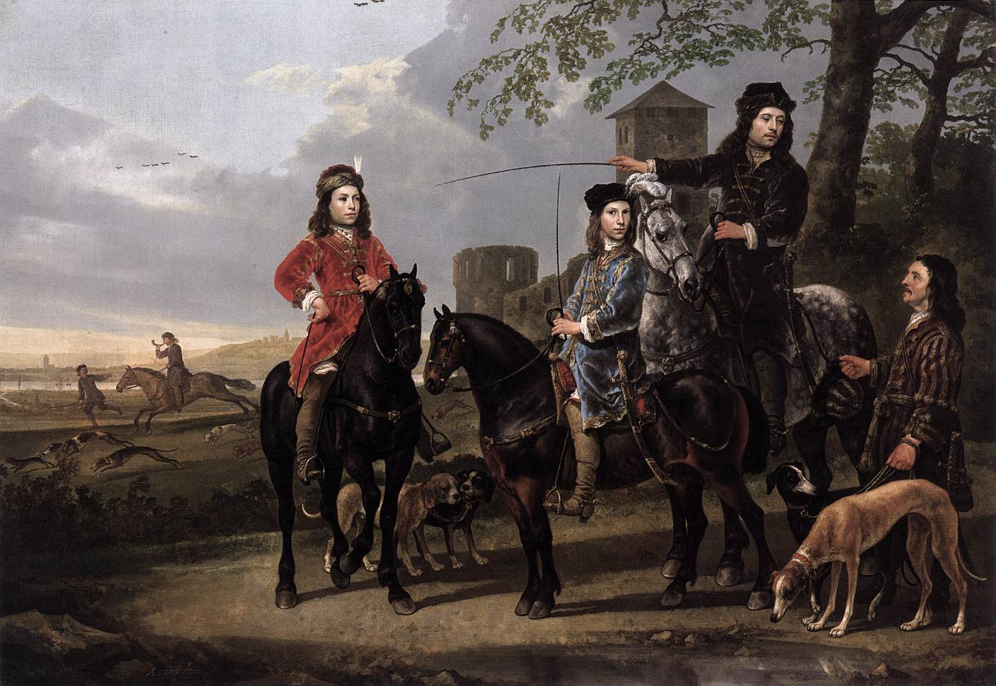 Starting for the Hunt