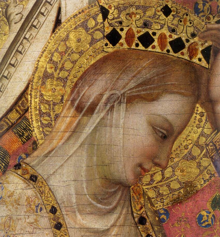 The Coronation of the Virgin (detail)