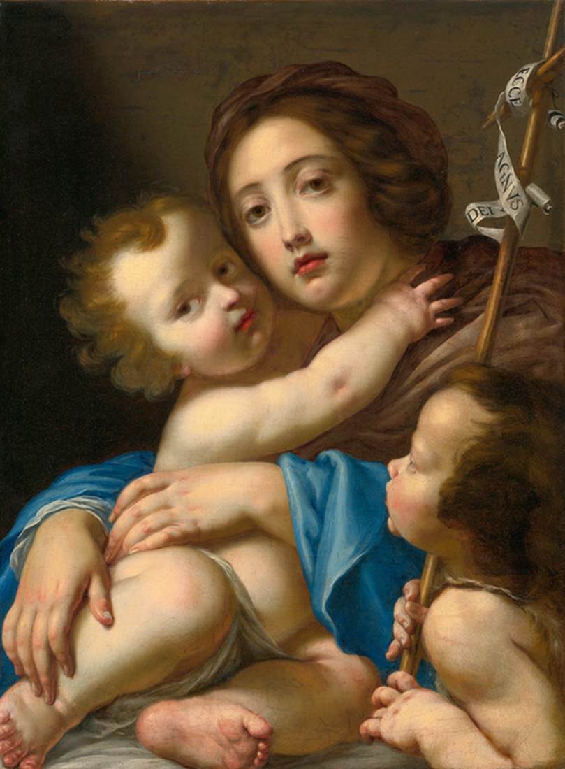 Virgin and Child with St John the Baptist