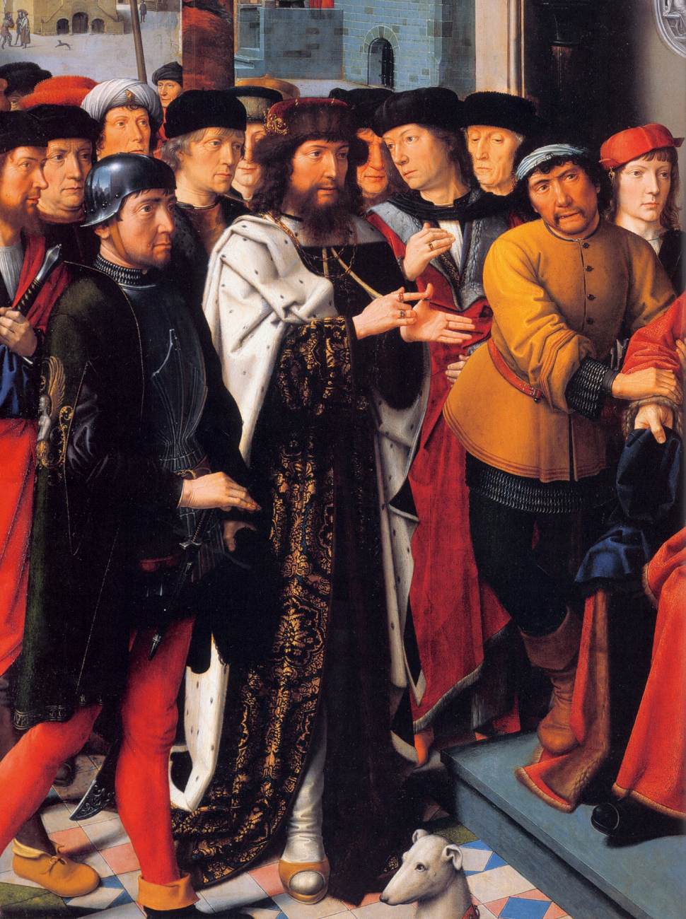 The Judgment of Cambyses (detail)