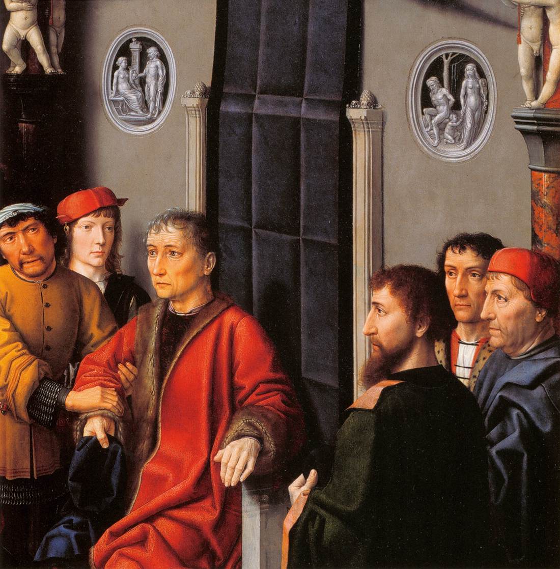 The Judgment of Cambyses (detail)