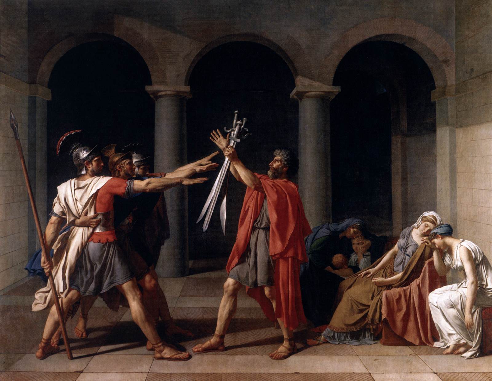 The Oath of the Horatii