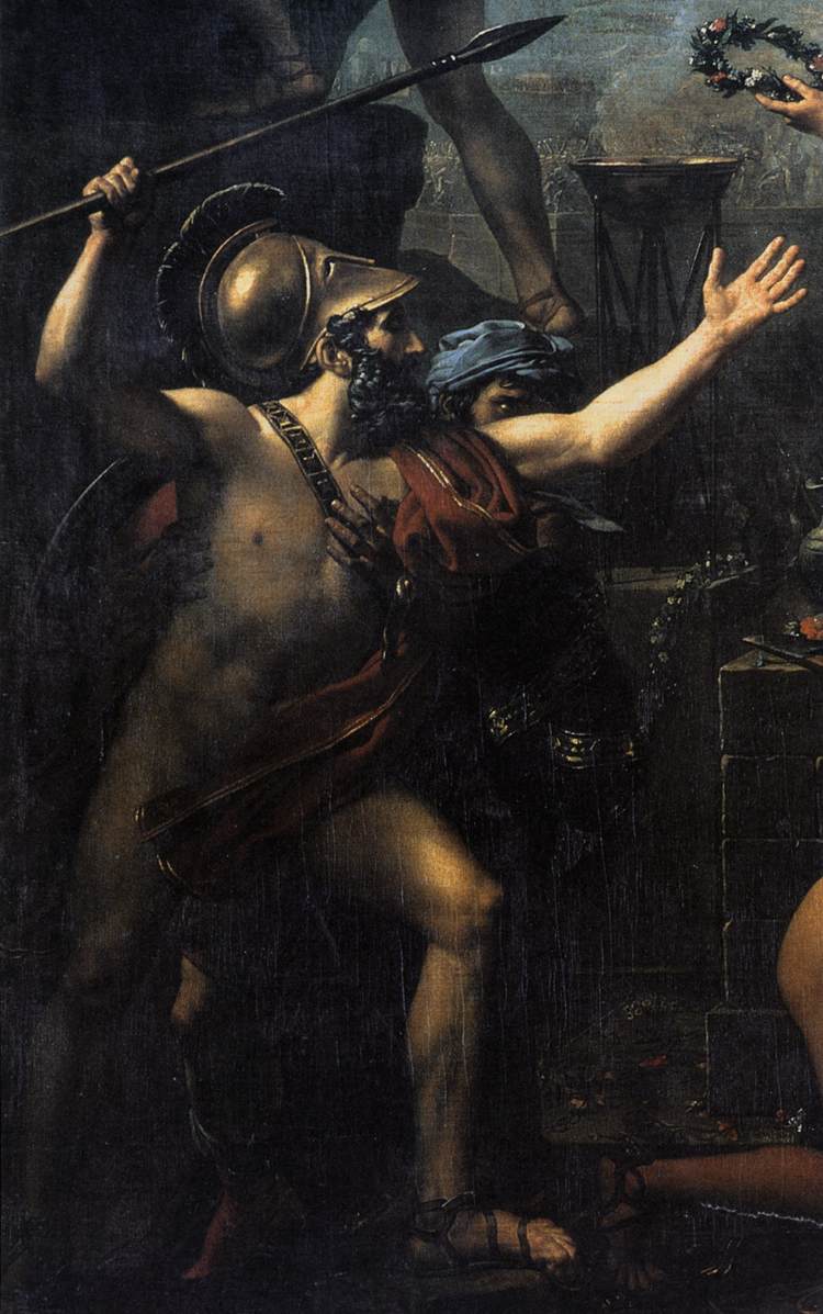 Leonidas at Thermopylae (detail)