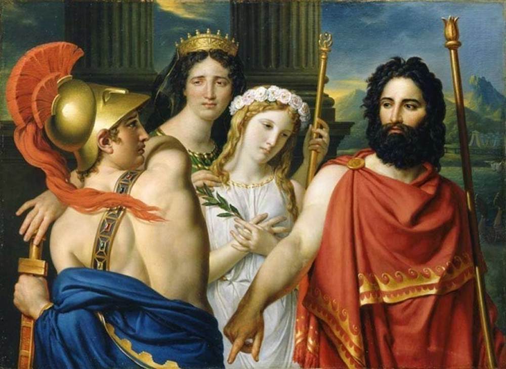 The Anger of Achilles, or Sacrifice of Iphigénie